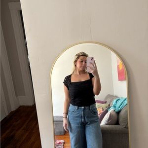 Black Free People Top